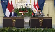 Prabowo ke Presiden Mesir: Anggaplah Indonesia Adalah Rumah Kedua
