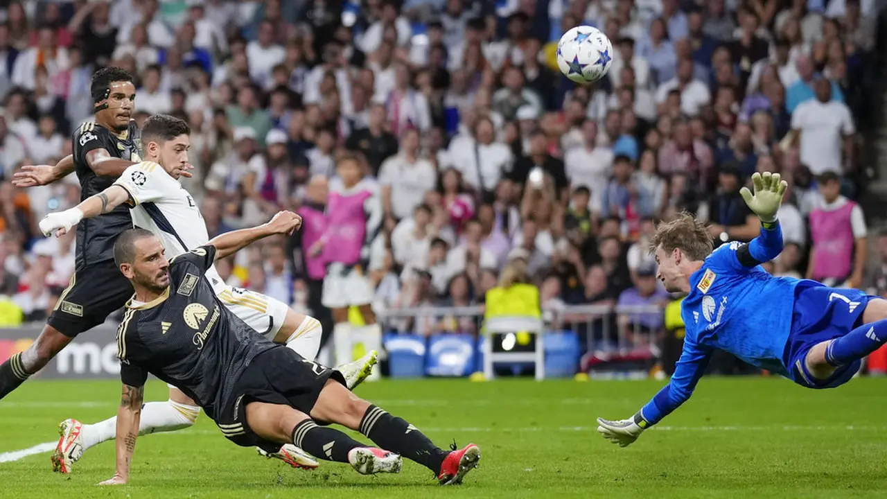 Foto: Tangguhnya Leonardo Bonucci Saat Menjaga Pertahanan Union Berlin, Real Madrid Cuma Bisa Cetak Satu Gol