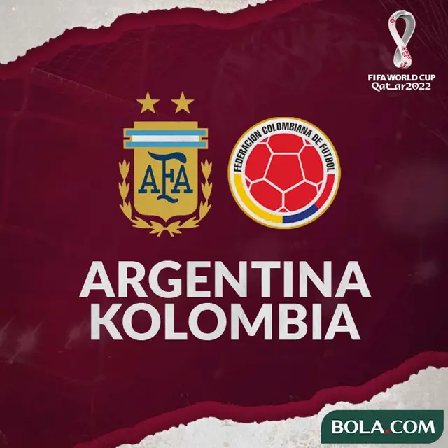 Kualifikasi Piala Dunia 2022 - Argentina Vs Kolombia