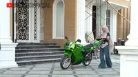 Potret Tampilan Depan Rumah Baru Ria Ricis yang Mewah, Kombinasi Putih dan Cokelat Muda
