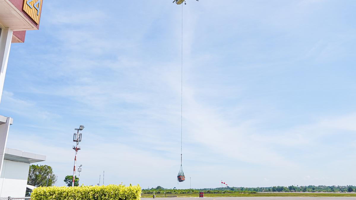 Pertamina Pasok LPG ke Daerah Bener Meriah Pakai Metode Sling Load