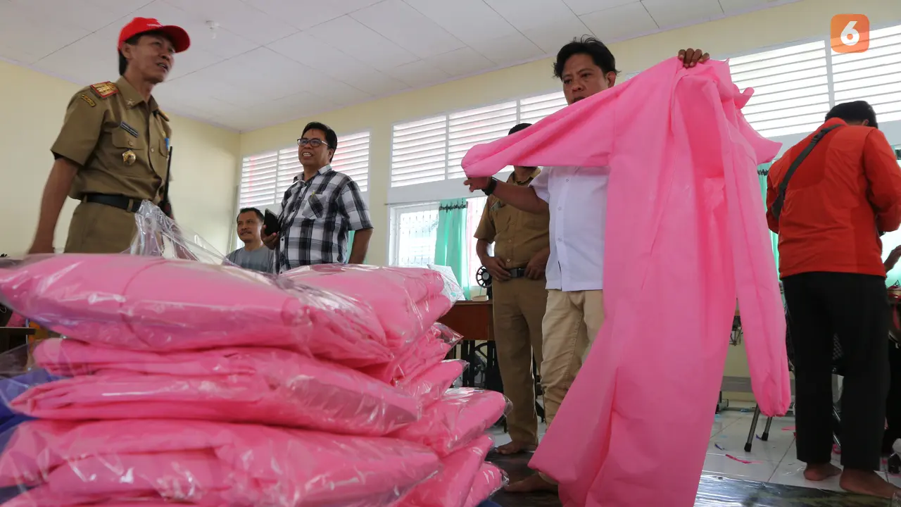APD petugas medis buatan SMKN 5 Palu