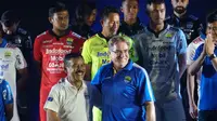 Pelatih Persib Bandung Robert Rene Alberts punya kesan tersendiri terkait peluncuran tim Maung Bandung. (Huyogo Simbolon)