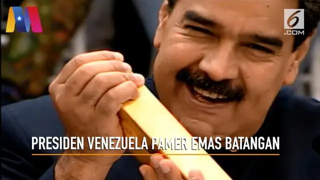 Presiden Venezuela memimpin rapat dengan para menteri mengumumkan mata uang baru Bolivar dan ketersediaan emas batangan.