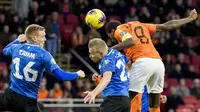 Duel Timnas Belanda vs Timnas Estonia di Johan Cruijff Arena, Amsterdam, Rabu dini hari WIB. (20/11/2019), dalam laga penyisihan Grup C kualifikasi Piala Eropa 2020. (AFP/ANP/Koen Van Weel)