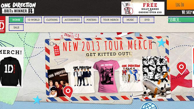 Serbu Toko One Direction Cuma Dibuka Tiga Pekan Lho Showbiz Liputan6 Com