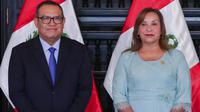 Rumah Presiden Peru Dina Boluarte Digeledah dan Diminta Mundur Gara-gara Jam Tangan Rolex.&nbsp; (JUAN PABLO AZABACHE/AFP)