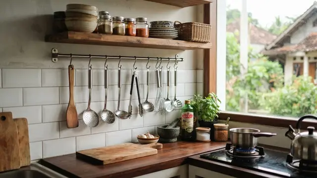 Menata Dapur Sempit