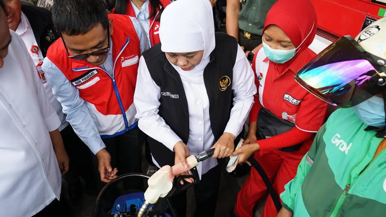 Pertamina dan Gubernur Jatim Tinjau Langsung Distribusi BBM di Jember, Pastikan Pasokan Kembali Lancar
