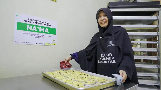 Cerita Mustahik Binaan BAZNAS RI Sukses Jalankan Usaha Kue, Omzet Tembus Rp27 Juta per Bulan