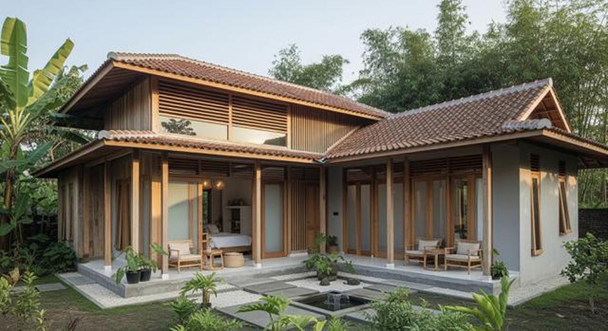 8 Model Rumah Sederhana Nuansa Japandi Cocok untuk Udara Panas, Bikin Lebih Asri