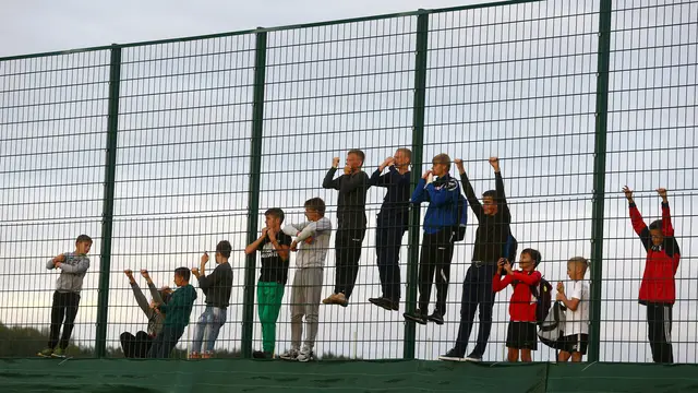 Suporter Prancis. (Reuters)