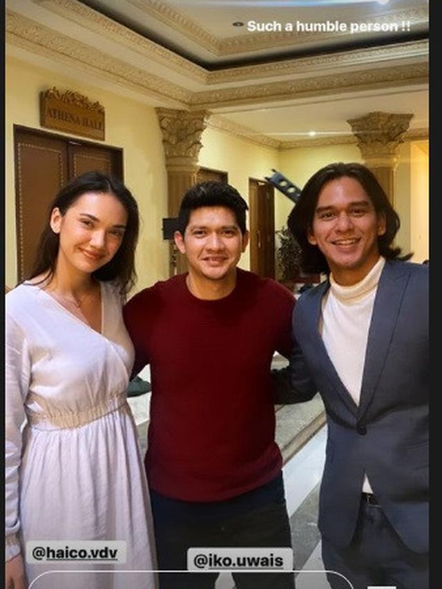 Iko Uwais di Lokasi Syuting Buku Harian Seorang Istri (Foto: Instagram/@azofrangga)