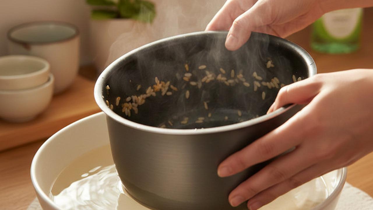 Cara Membersihkan Panci Rice Cooker