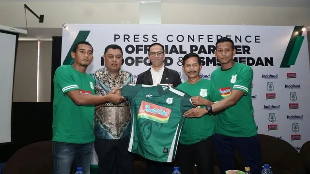 PSMS Medan perkenalkan sponsor anyar