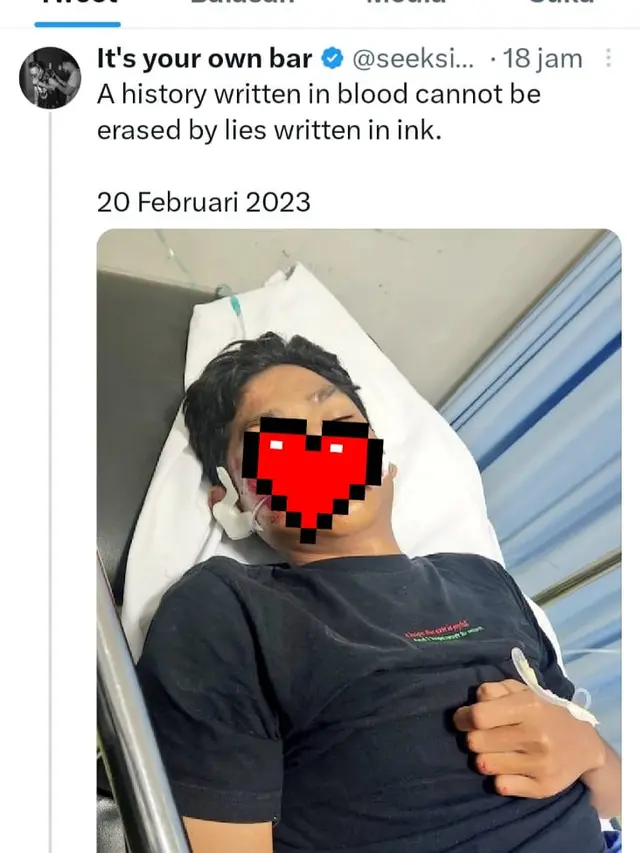 Unggahan ayah David Ozora. (Foto: Dok. Twitter @seeksixsuck)