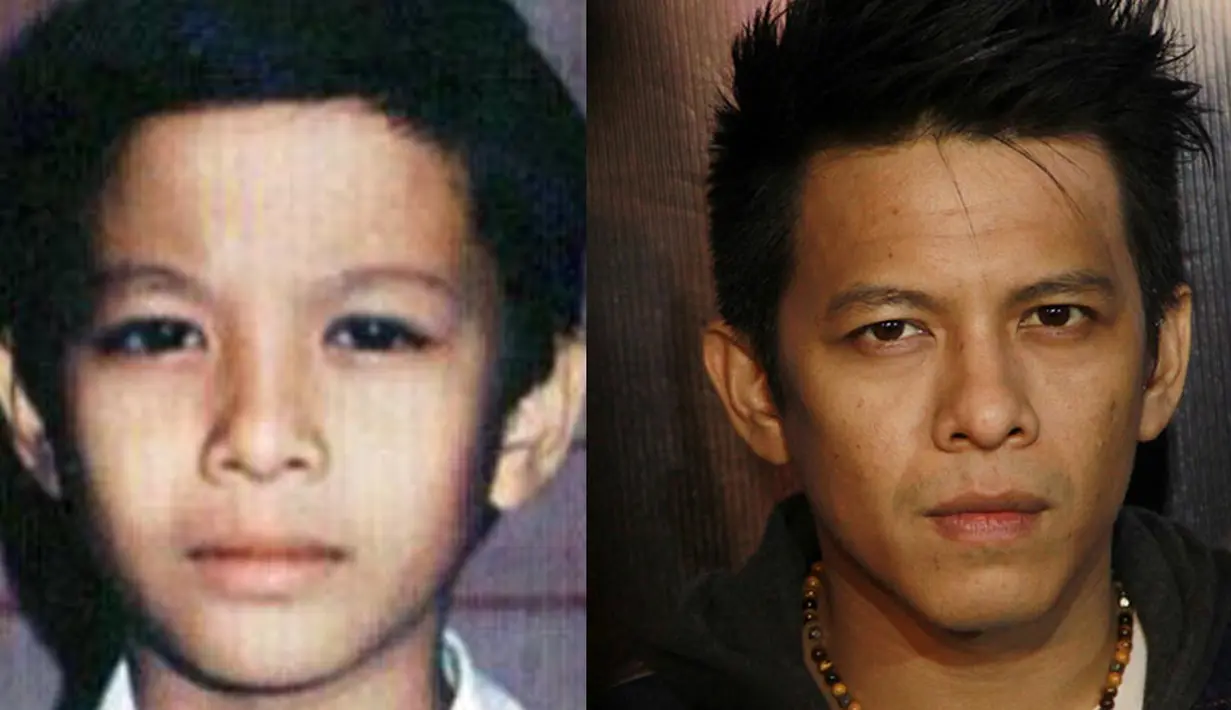 Nazril Irham atau lebih populer dengan panggilan Ariel atau Ariel Noah. Foto kecilnya tak terlalu ganteng. Tapi guratan wajahnya masih sama dengan wajahnya kini (Istimewa)
