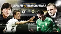 Prediksi Jerman vs Irlandia Utara (Liputan6.com/Trie yas)