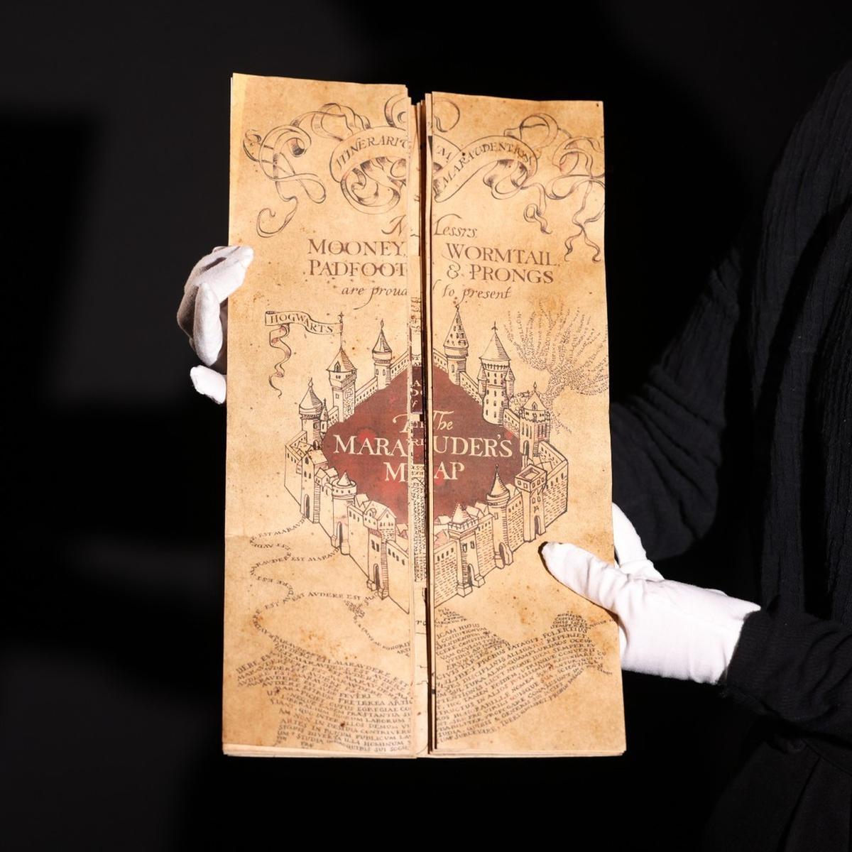 marauders map harry potter