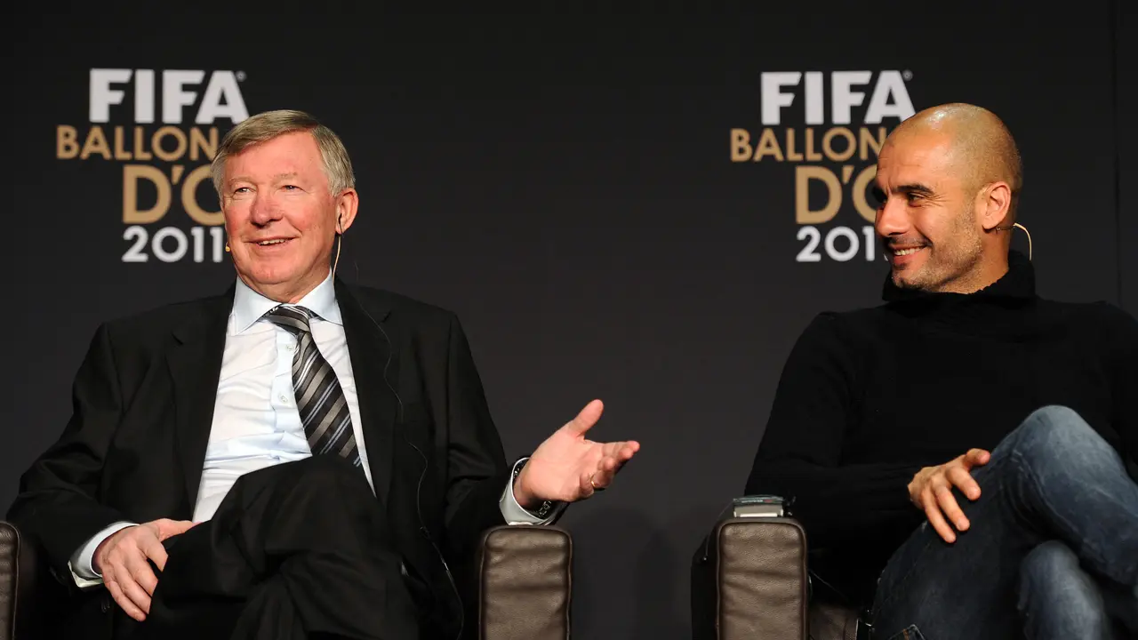 Sir Alex Ferguson dan Pep Guardiola