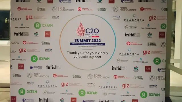 C20 Summit 5-7 Oktober 2022  in Bali
