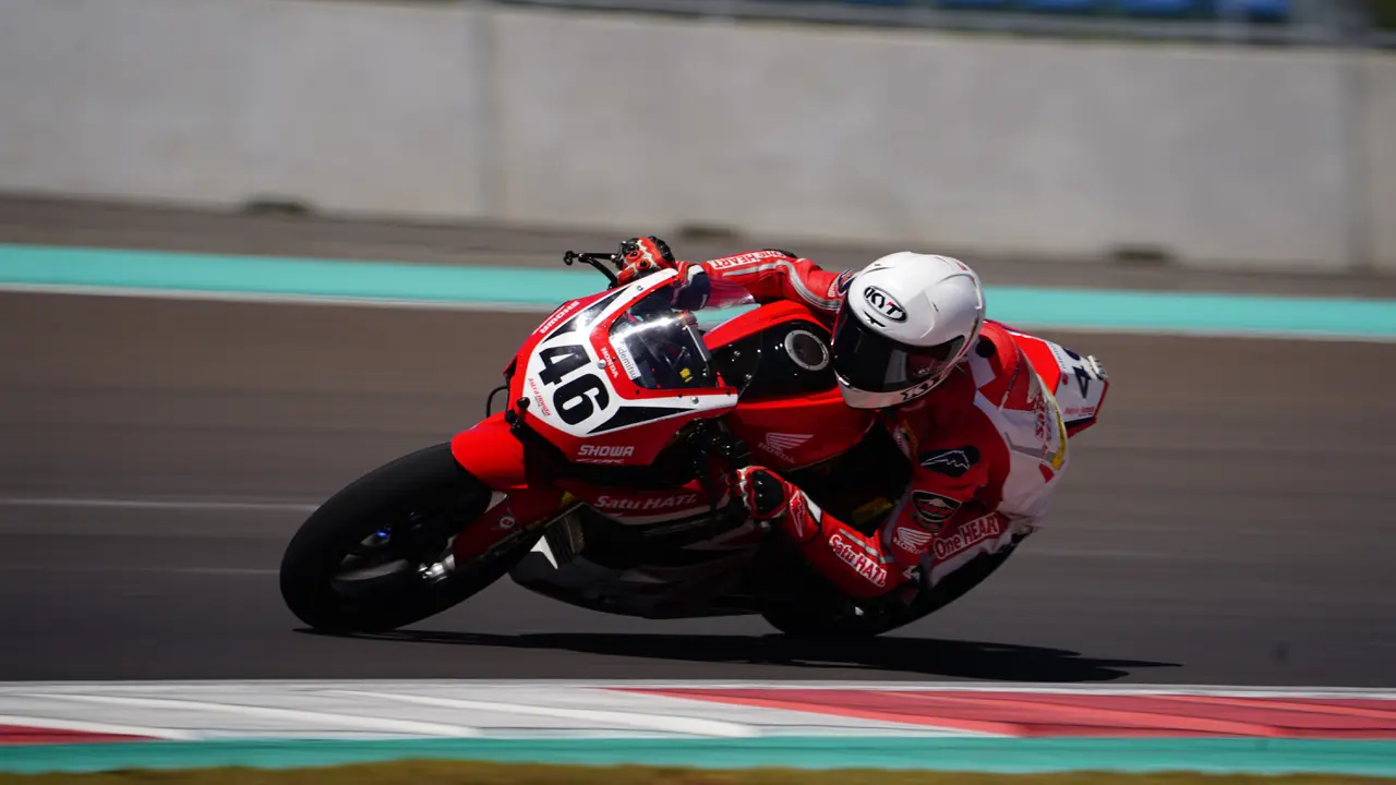 Foto: The Silent Boy Gacor di Hari Pertama ARRC Mandalika
