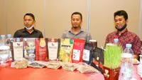 Petani kopi dan pelaku UMKM kopi di Banyuwangi  ikuti forum bisnis International Bussiness Matching Ijen Coffe. (Istimewa)