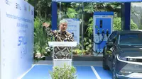 BRI bersama PLN Resmikan SPKLU di Jakarta Guna Kurangi Emisi Karbon