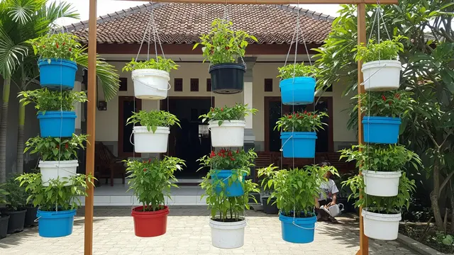 7 Model Rak Cabai Gantung dari Barang Bekas, Kreatif dan Hemat