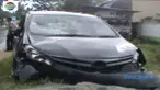 Mobil melaju dengan kecepatan tinggi menabrak siswa sekolah dasar di Jalan Kabowa, Sulawesi Tenggara yang hendak menyebrang menuju sekolah.