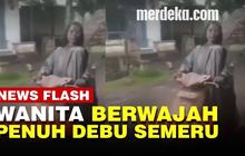 VIDEO: Perjuangan Wanita Bawa Bocah Selamatkan Diri Saat Gunung Semeru Erupsi