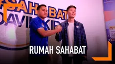 Caleg Partai Nasdem Davin Kirana, mendirikan rumah sahabat, untuk menampung kreativitas anak muda.