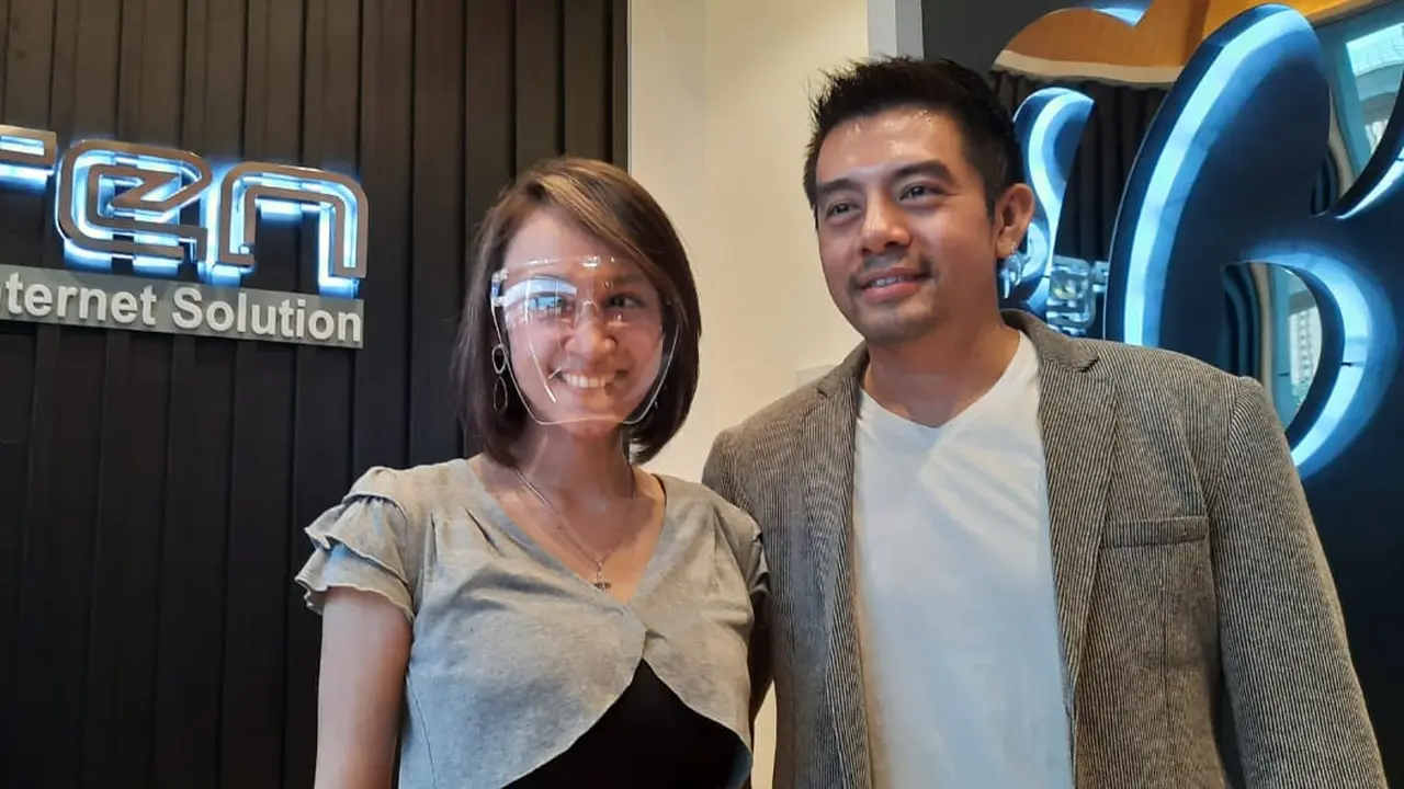 Martin Carter dan Allia Rosa (Liputan6.com/ Hernowo Anggie)