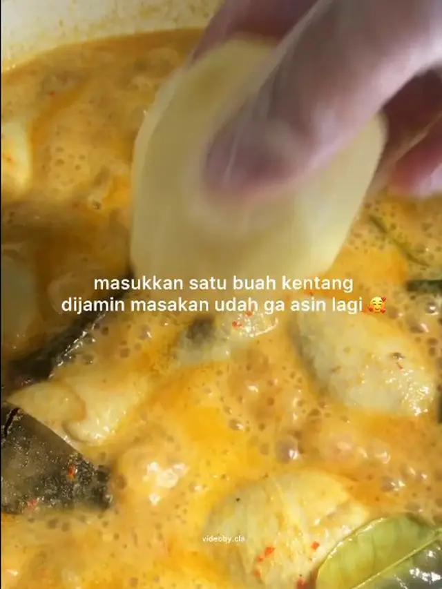 Tanpa Dituang Air, Ini Cara Kurangi Rasa Asin pada Gulai dengan 1 Bahan