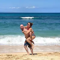 Melaney Ricardo dan Tyson Lynch (Instagram/melaney_ricardo)