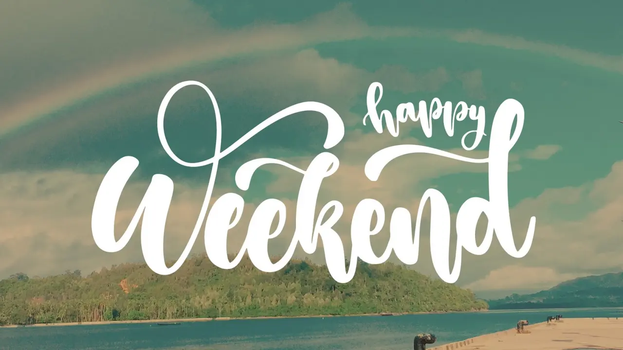 Ilustrasi weekend, akhir pekan