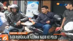 Ojek konvensional dan ojek online di Jatinangor, Kabupaten Sumedang, Jawa Barat bentrok, sejumlah pangkalan ojek online dirusak.