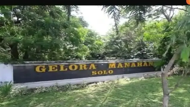 Stadion Gelora Manahan yang dipilih Dinas Perhubungan Kota Solo untuk menjadi salah satu lokasi parkir kendaraan.