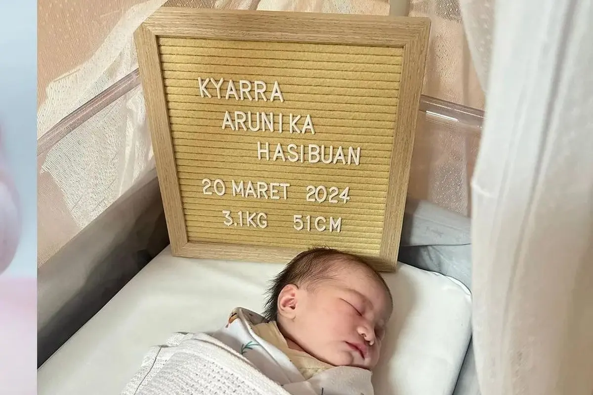 Potret Kyarra Hasibuan saat dalam dekapan Jessica Mila (Sumber: Instagram/@jessicamila03)