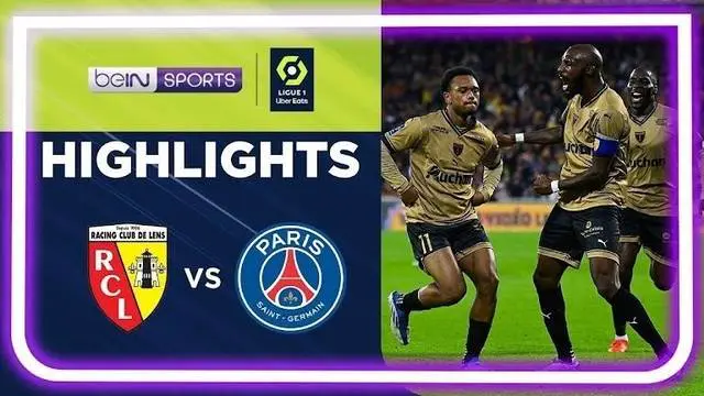 Berita Video, Highlights RC Lens Vs PSG pada Matchday 17 Liga Prancis yang Berlangsung Senin (1/1/2023)