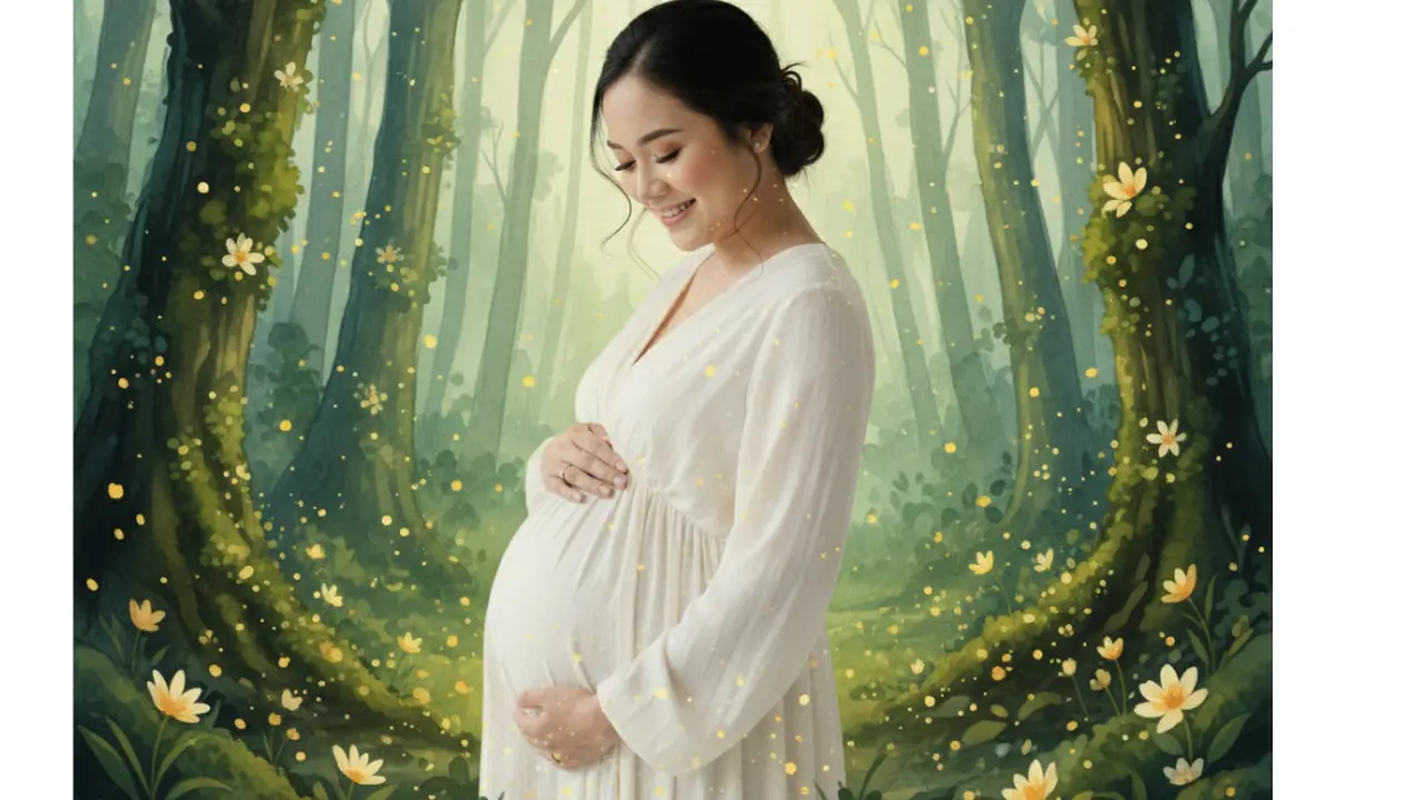 Prompt Gemini AI Edit Foto sedang Mengandung (Foto: Gemini AI)