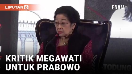 VIDEO: Megawati Minta Prabowo Hitung Ulang Biaya Makan Siang Gratis