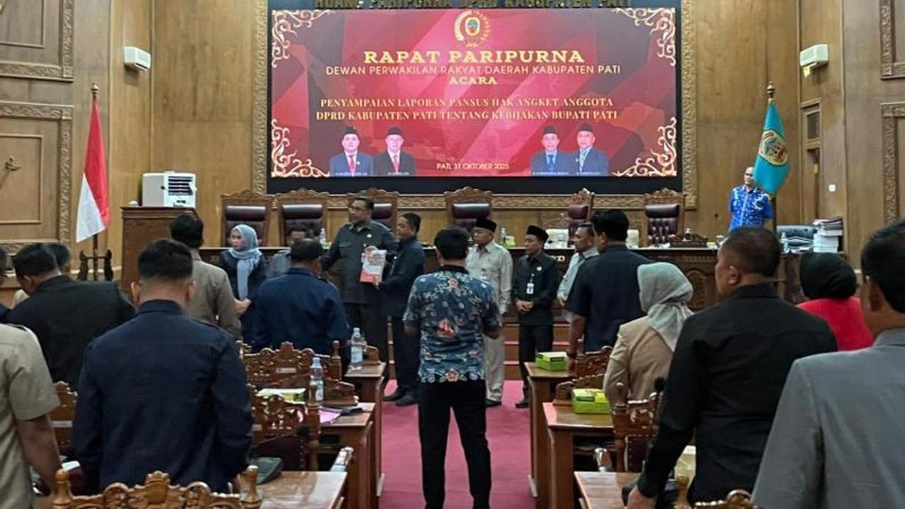 6 Fraksi Tolak Pemakzulan, DPRD Pati Rekomendasikan Perbaikan Kinerja Bupati Sudewo