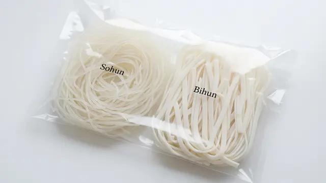 Perbedaan Sohun dan Bihun yang Sering Dimiripkan/Gemini AI