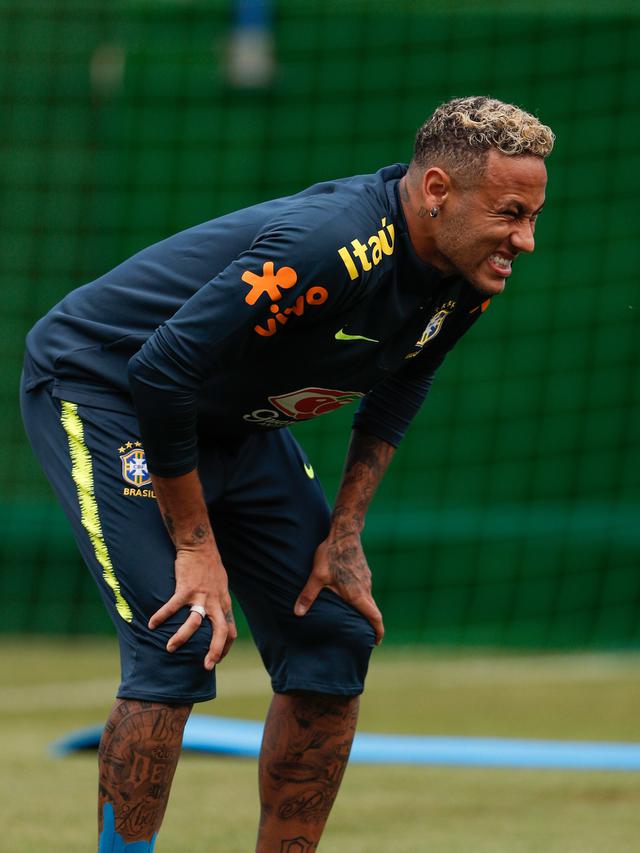 Neymar tinggalkan sesi latihan