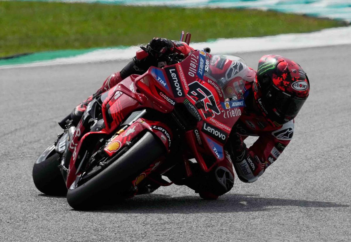 FOTO: Bagnaia Perkasa di Sepang, Dominasi Ducati Kian Tak Terbendung