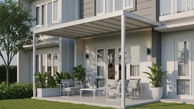 4 Model Kanopi Teras Rumah Kecil dengan Tampilan Clean dan Mewah, Kenali Karakteristiknya