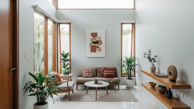 Ilustrasi Interior Konsep Clean