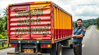kata kata sopir truk ©Ilustrasi dibuat AI