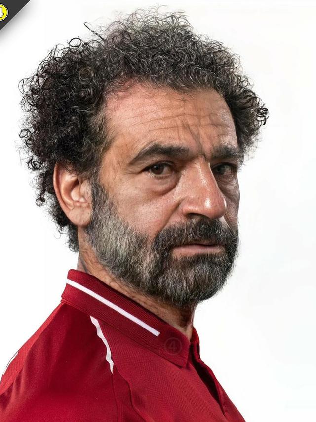 Editan Foto Bintang Sepak Bola Dunia Jadi Tua Ini Bikin Pangling